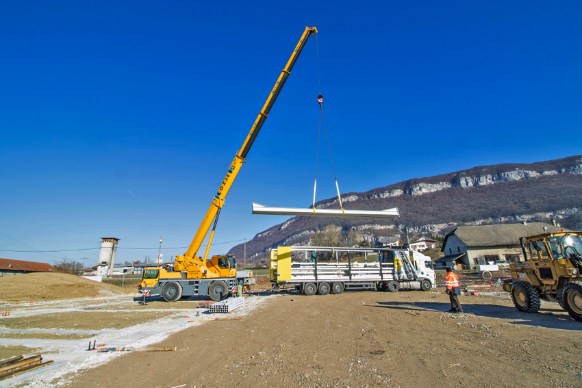 Suivi de chantier village d'entreprises Sillingy (du 5 au 18 décembre)